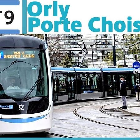 Magnifique Appartement A 5 Min De Paris Et 10 Min De L'Aeroport D'Orly Choisy-le-Roi Luaran gambar