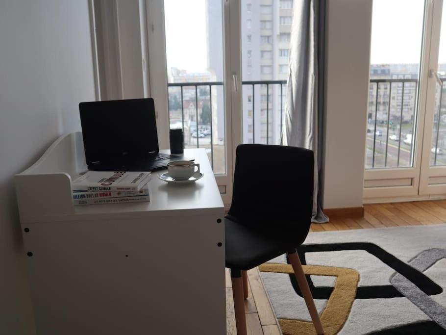 Magnifique Appartement A 5 Min De Paris Et 10 Min De L'Aeroport D'Orly Choisy-le-Roi Luaran gambar