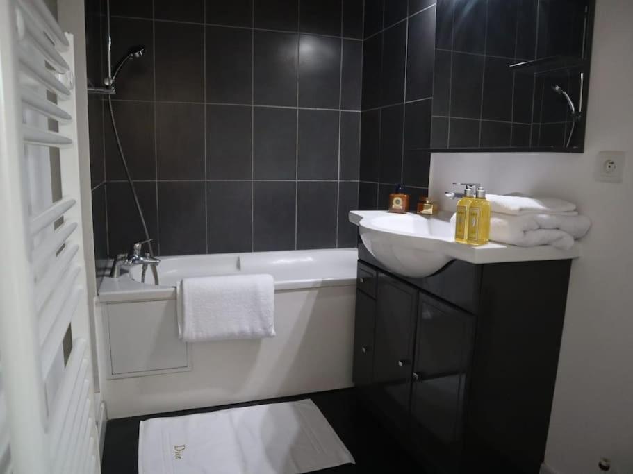 Magnifique Appartement A 5 Min De Paris Et 10 Min De L'Aeroport D'Orly Choisy-le-Roi Luaran gambar