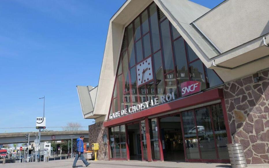 Magnifique Appartement A 5 Min De Paris Et 10 Min De L'Aeroport D'Orly Choisy-le-Roi Luaran gambar